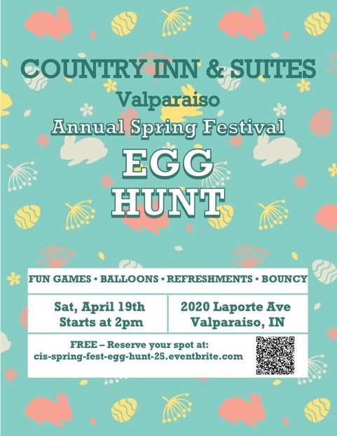 Country Inn & Suites Valpo Presents | Annual Spring Festival Egg Hunt