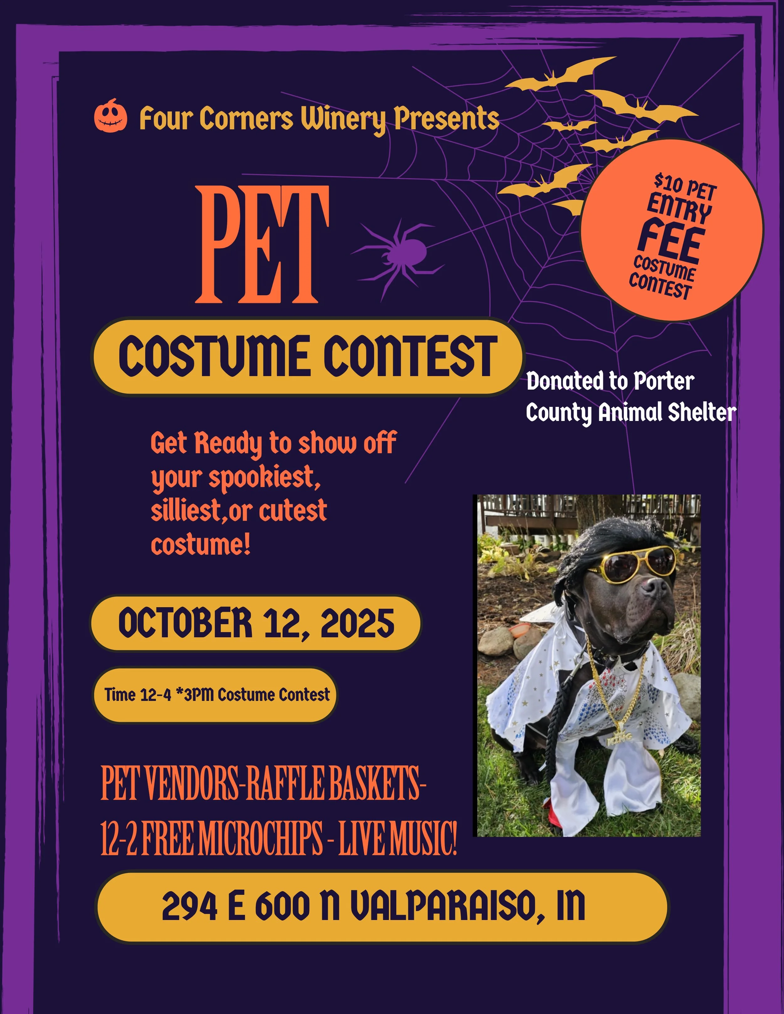 4 Corners Winery Presents | Annual Pet Costume Contest