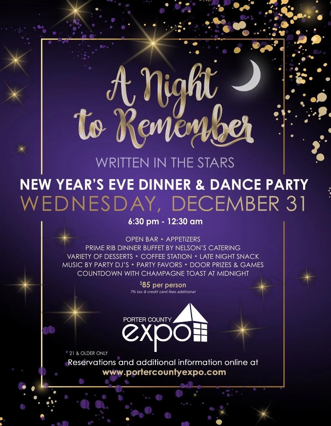 A Night to Remember, Written in the Stars | New Year's Eve Dinner &amp; Dance 2026
