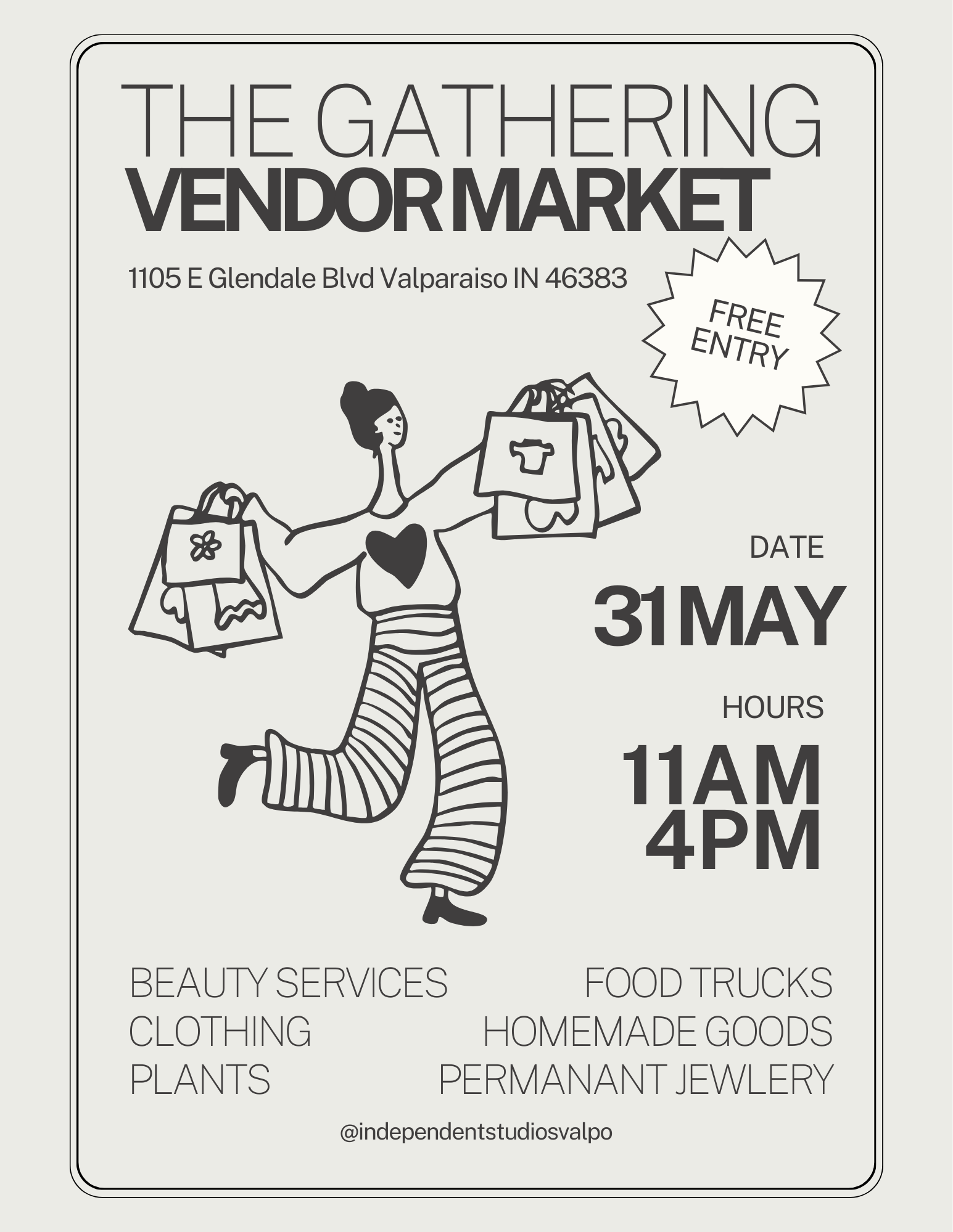 Independent Studios Presents | The Gathering Vendor Market