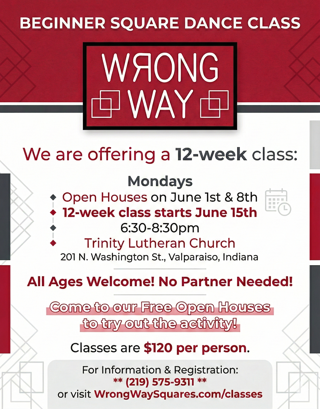 Wrong Way Squares Presents | Beginner Square Dance Class