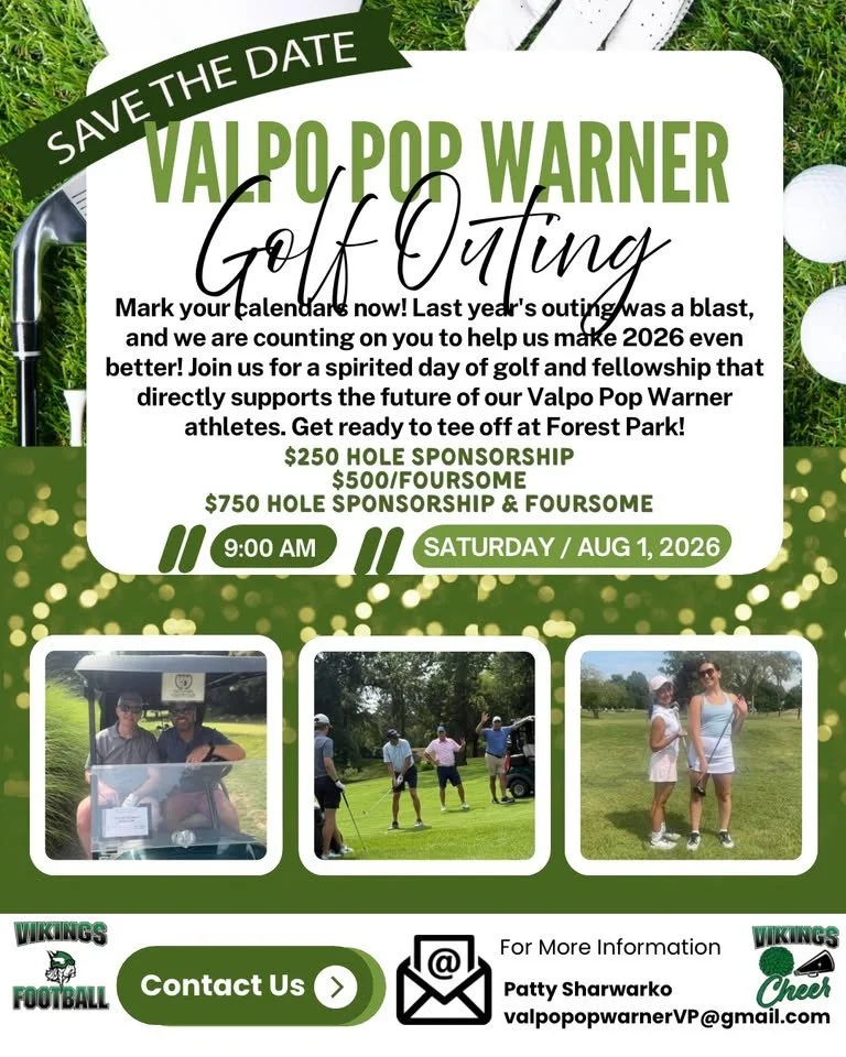Valpo Pop Warner Annual Golf Outing