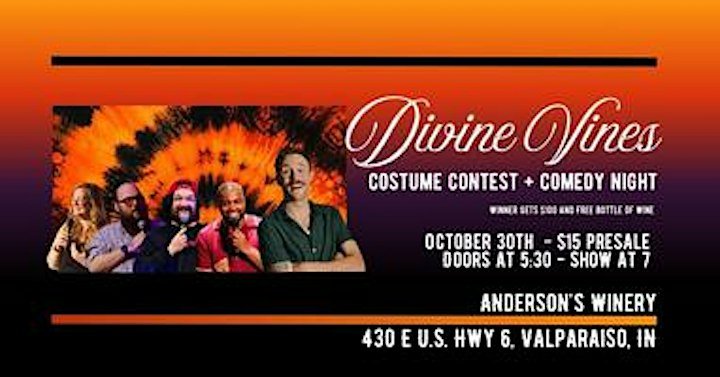 Divine Timing Comedy Presents | Divine Vines: Costume Comedy Night
