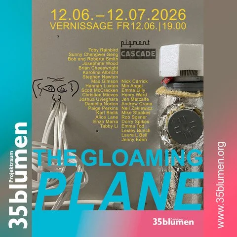 Delighted to have a painting and drawing in this great show near Dusseldorf at the invitation of Joshua Uvieghara