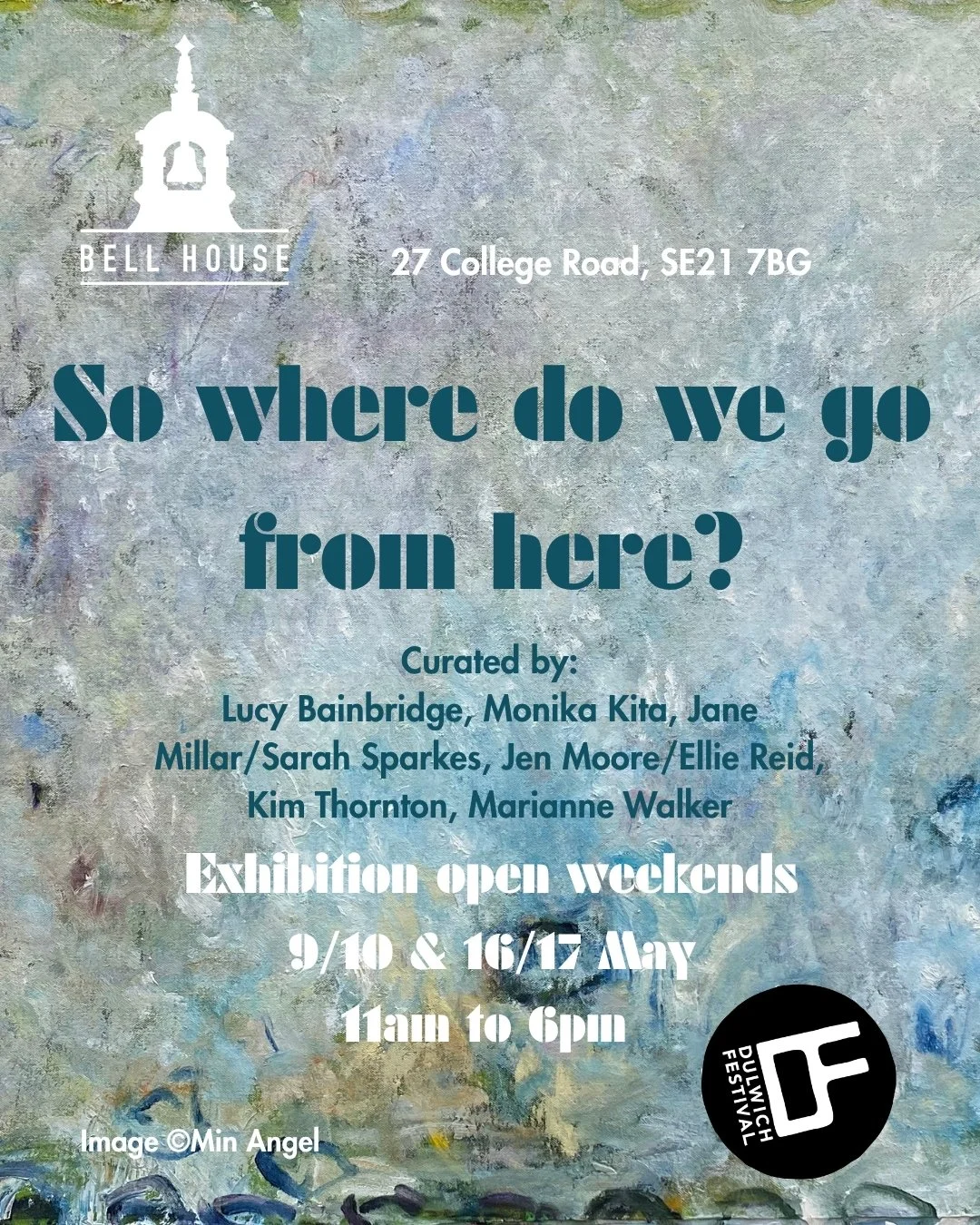 Invited to show a painting in Kim Thornton's exhibition and a drawing in Marianne Walker's exhibition.
