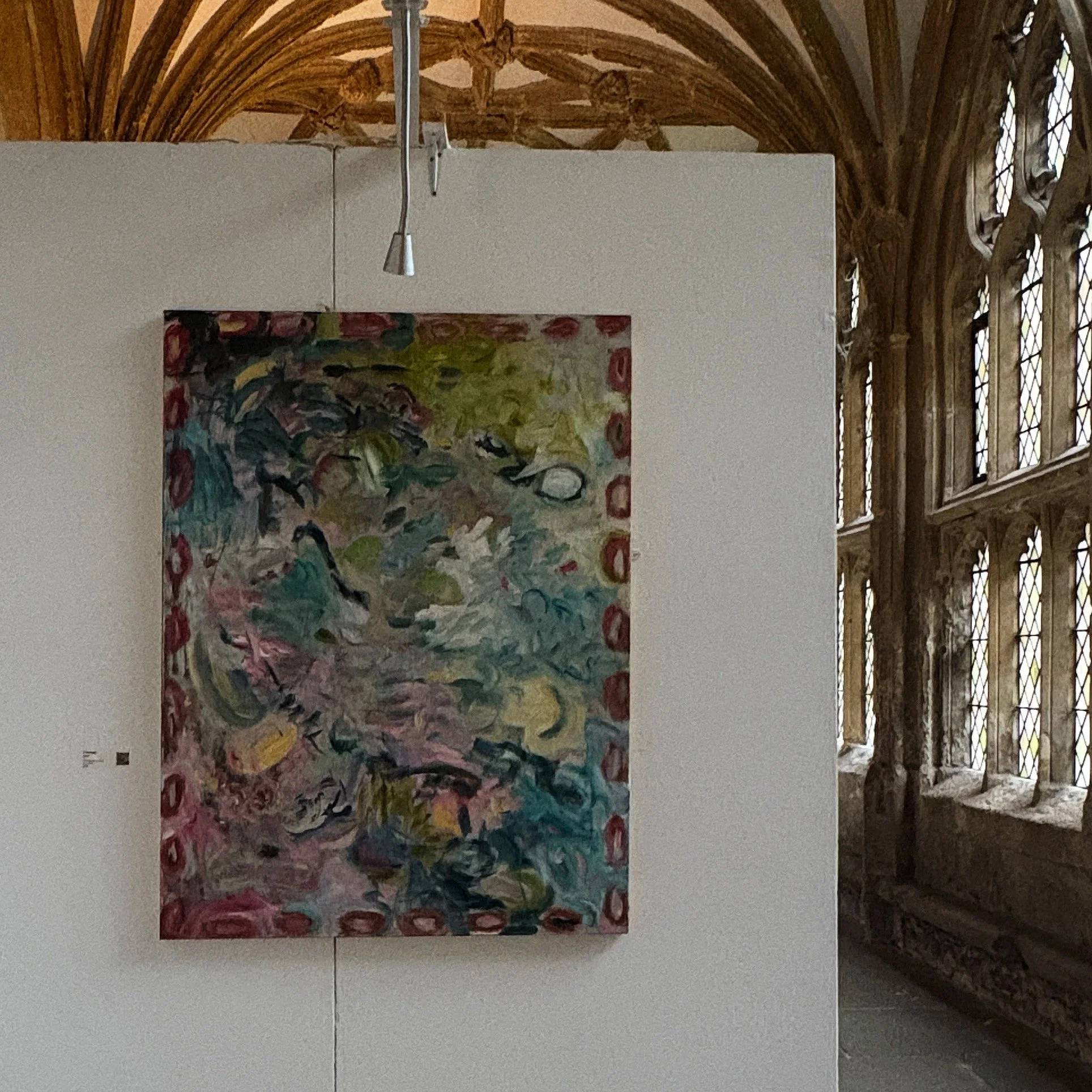 Thirst on display at Wells Cathedral as part of Wells Contemporary 2025, Oct-Nov.