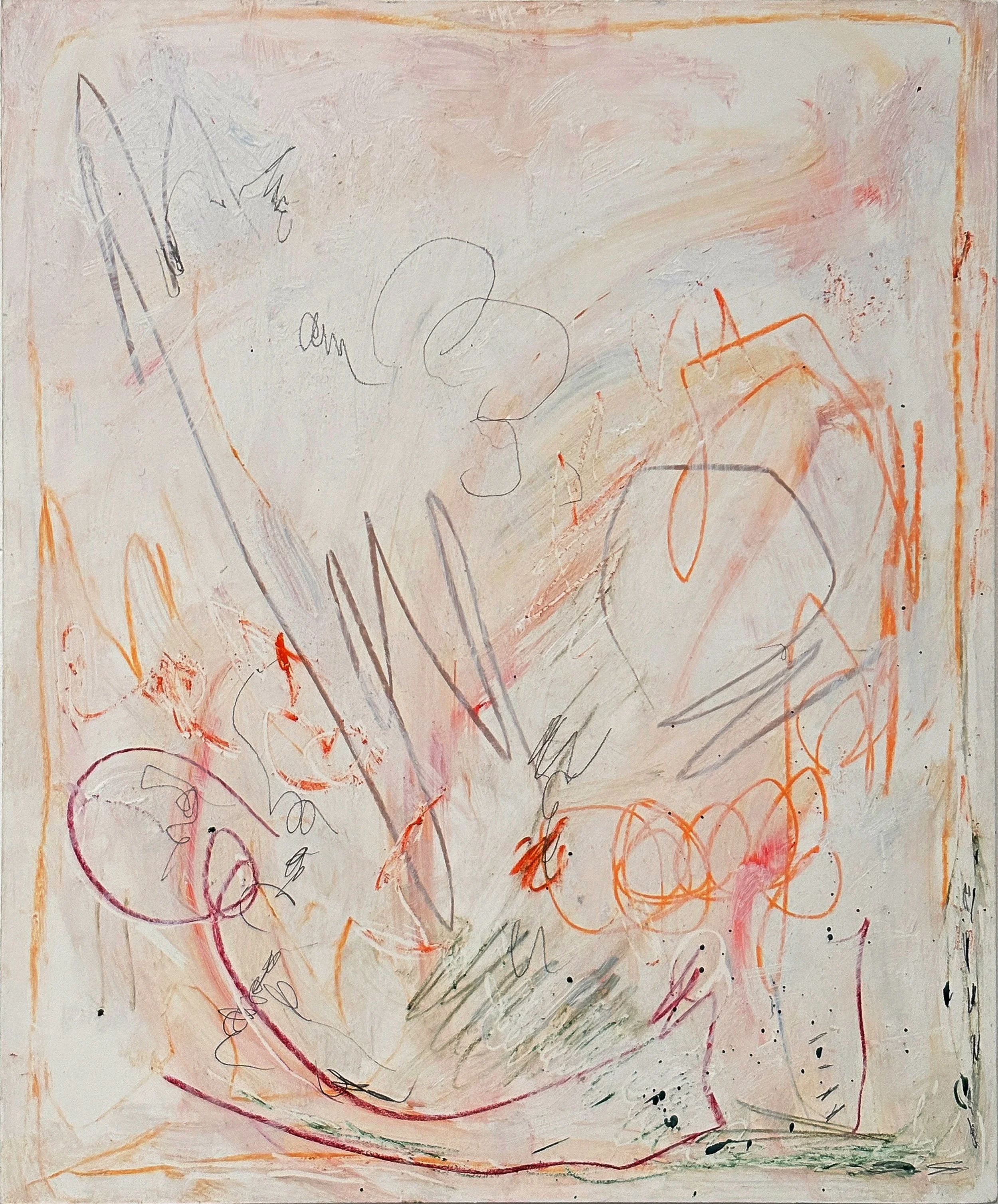 Untitled (W) Series #3
Acrylic, pastel and charcoal on gesso board
25 x 20 cm
2025