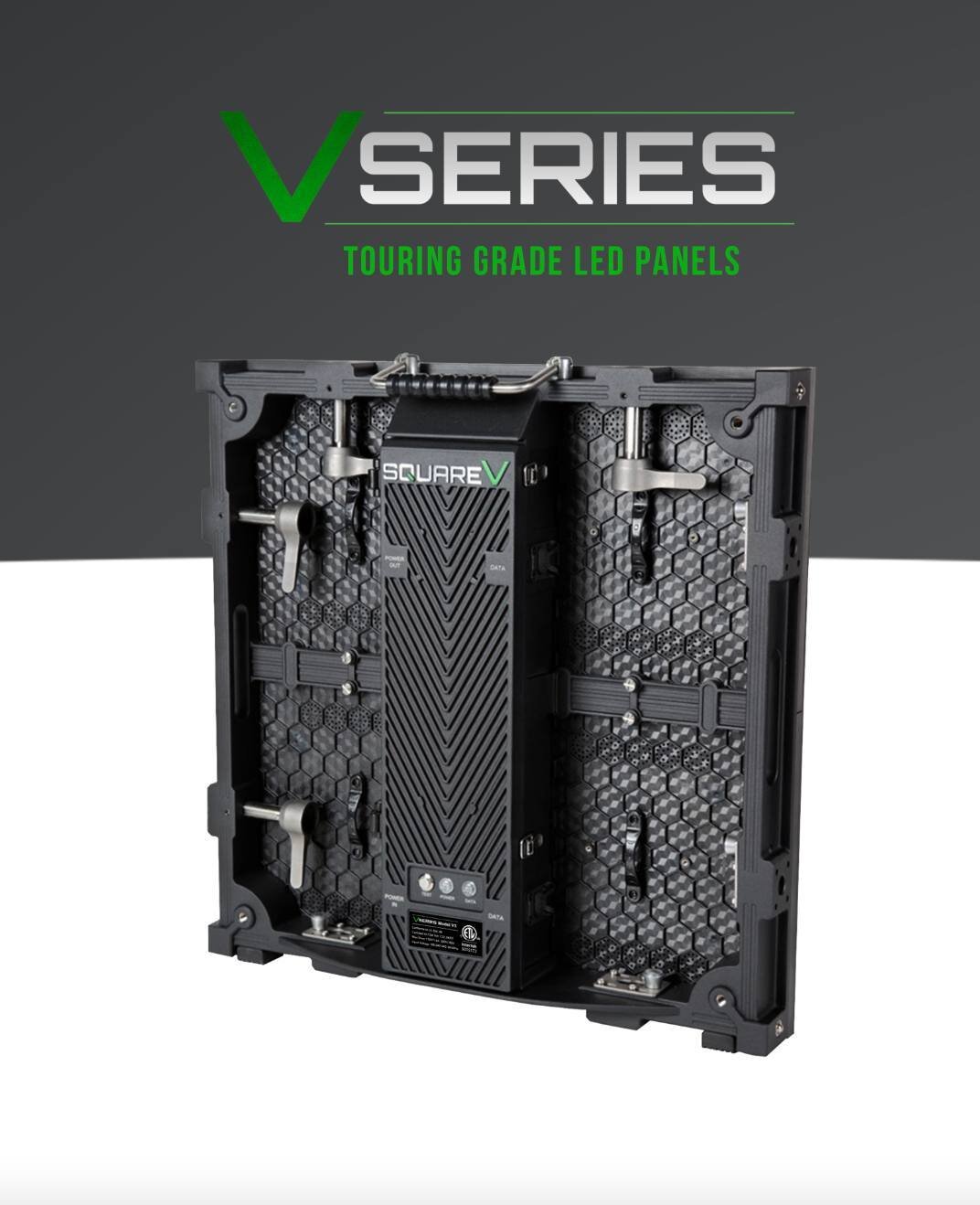 Our award-winning V Series panels are the perfect choice for both indoor and outdoor applications that require a portable LED wall.

They&rsquo;re easy to assemble and tear down. Every model uses the same die-cast aluminum frame and magnetically atta