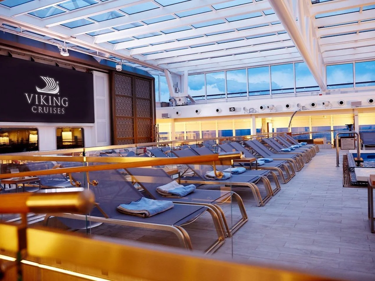 Are you already dreaming of summer vacation? If you have a cruise scheduled this year on @vikingcruises, you might run into one of squareV's visual walls. Viking trusts squareV products to provide resilient equipment that can withstand the open seas.