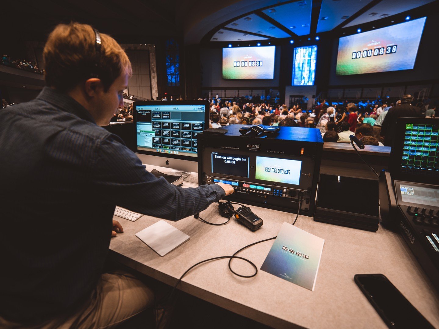Churches choose square for dependable performance, crystal-clear visuals, and support that lasts long after installation. 

At Shades Mountain Baptist Church, we upgraded their display system to better serve the congregation&mdash;enhancing visibilit