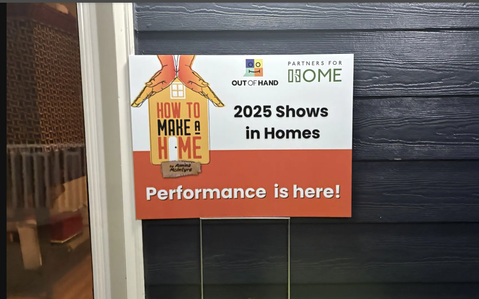 “How To Make A Home”: A Theater Experience Tells Unhoused Story in Living Rooms