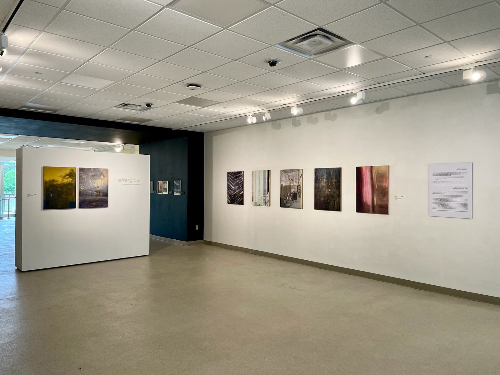 afterglow, installation view