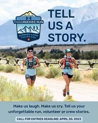 📣📣 Calling all TRR runners, crew members, sponsors, and party crashers:  Have a memorable TransRockies story? We want it! 

We&rsquo;re creating a coffee table book covering the last 15 years of TRR and we want you in it. 

Did you fall in love at 