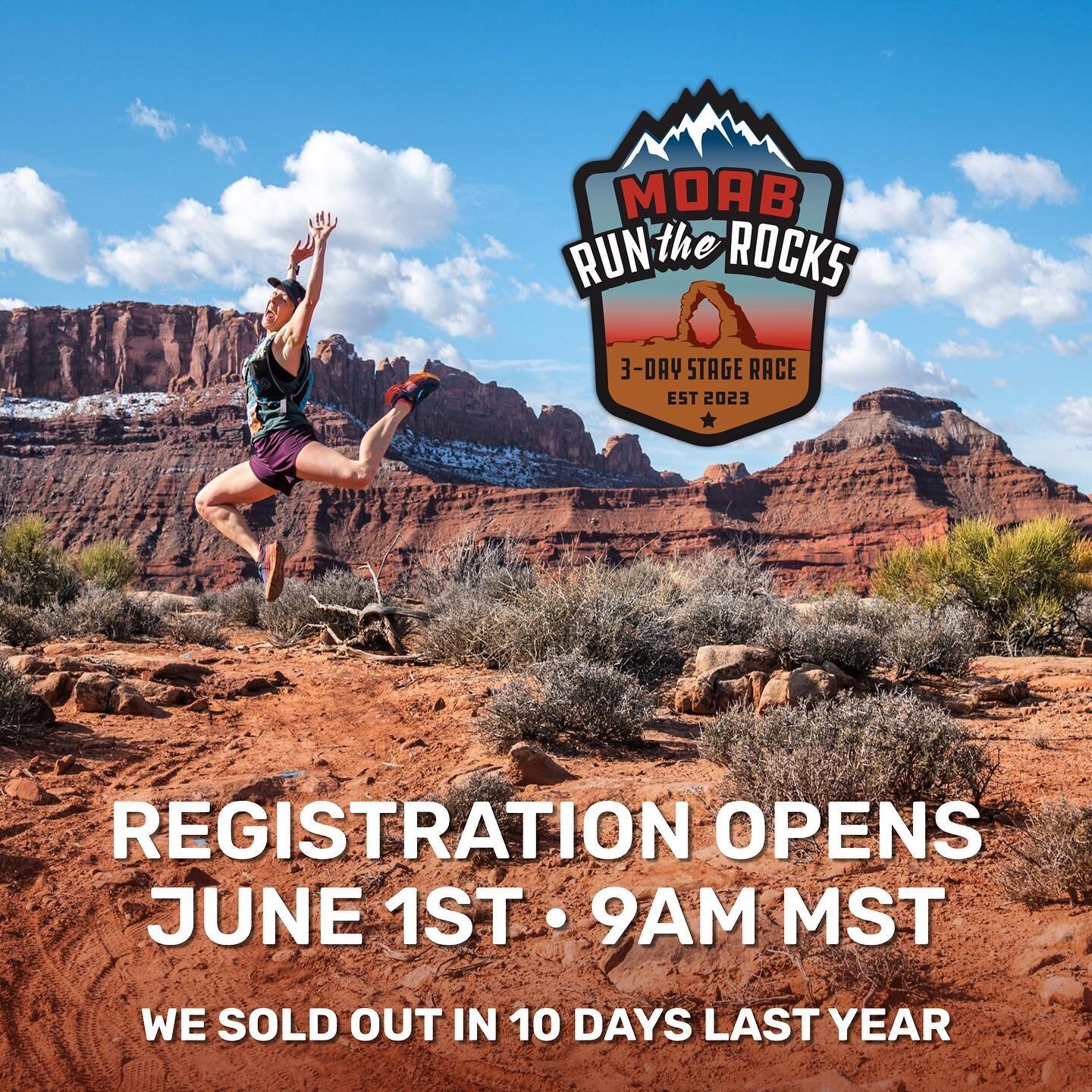 Countdown is on!! Join us next March for our three-day stage race around the amazing Moab, Utah, landscape. It should be on your bucket list!