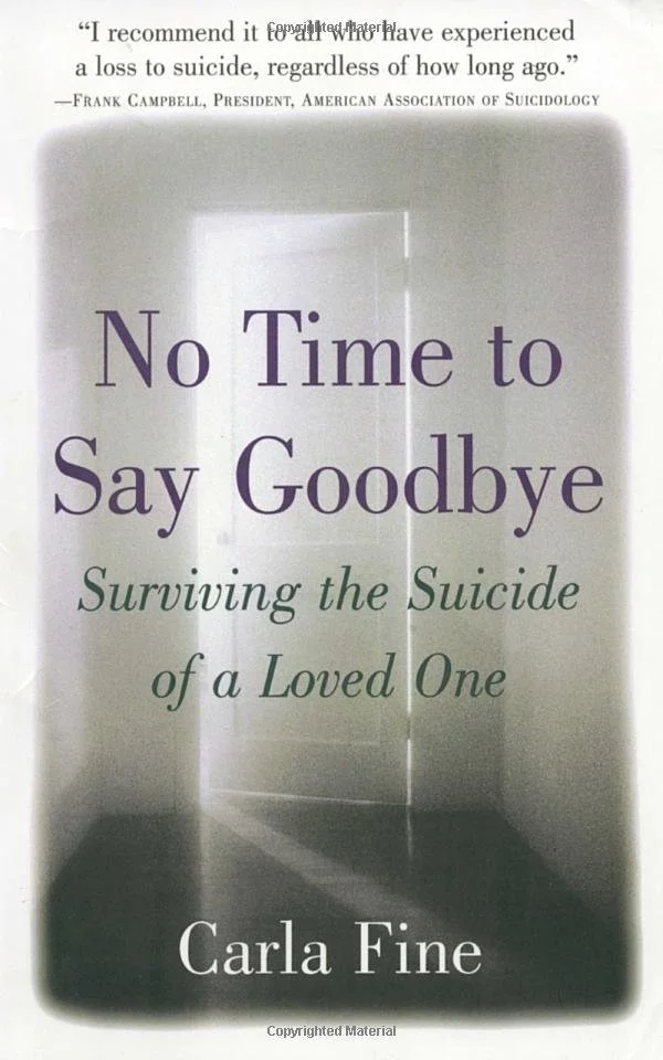 Laura Geftman recommends: No Time to Say Goodbye by Carla Fine