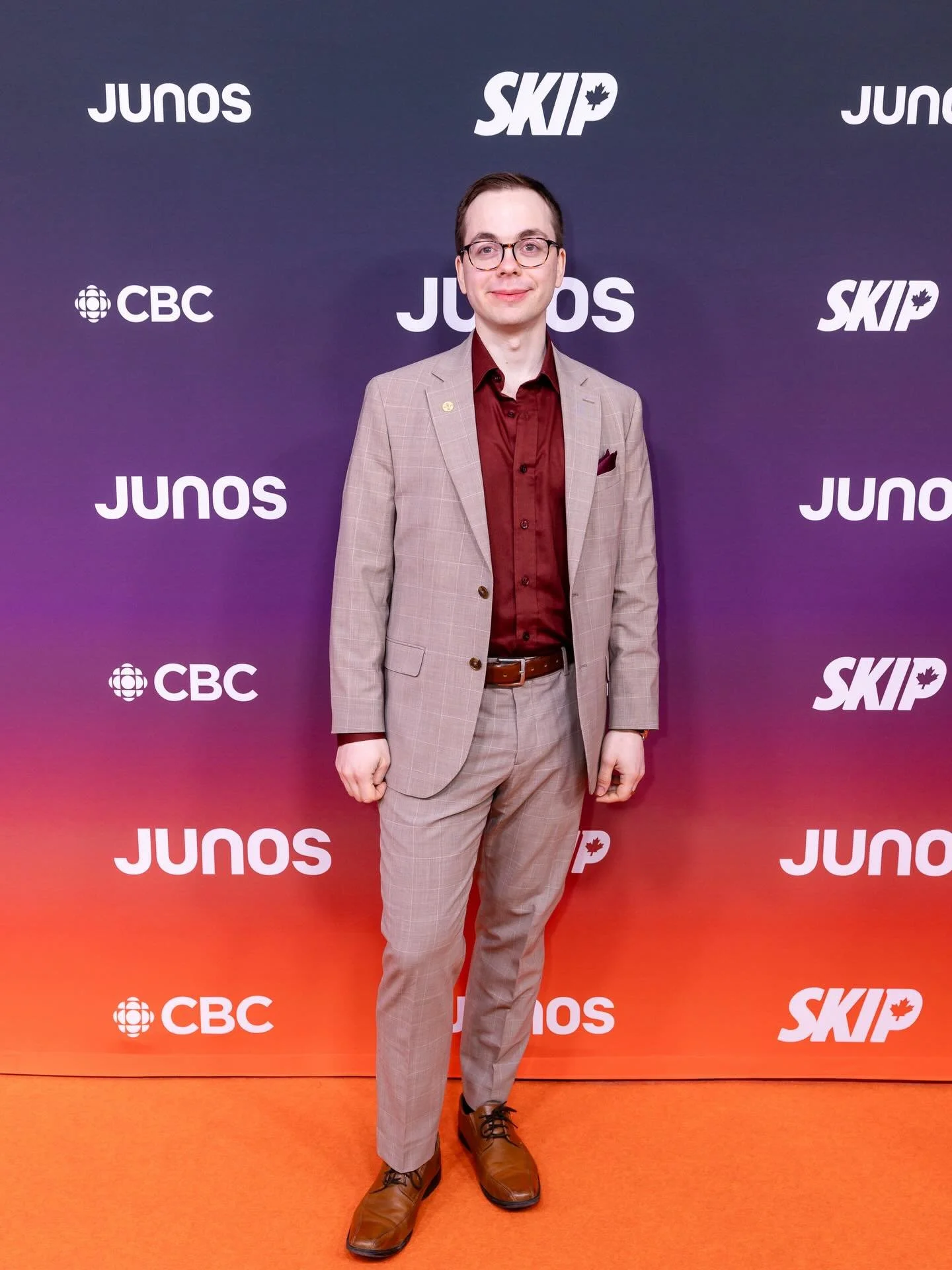 One more from @thejunoawards! 📸🥳 I am so proud of what we accomplished with #CityLights and to have been nominated for Solo Jazz Album of the Year at the 2026 JUNO Awards is a tremendous honour! 

From the bottom of my heart thank you to everyone w