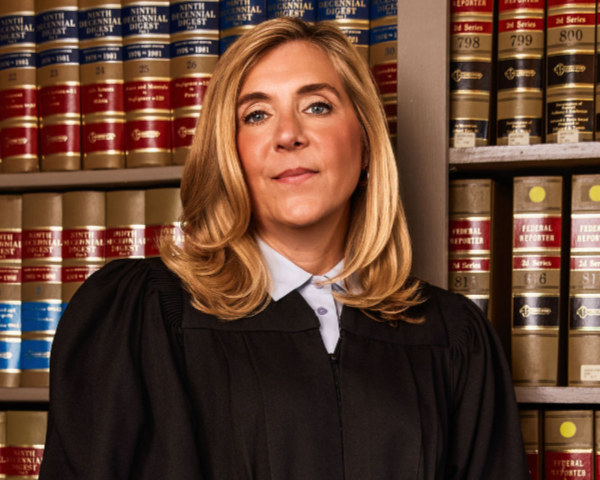 How a Law Library in Naperville Became the Perfect Setting for a Judge's Campaign Portraits