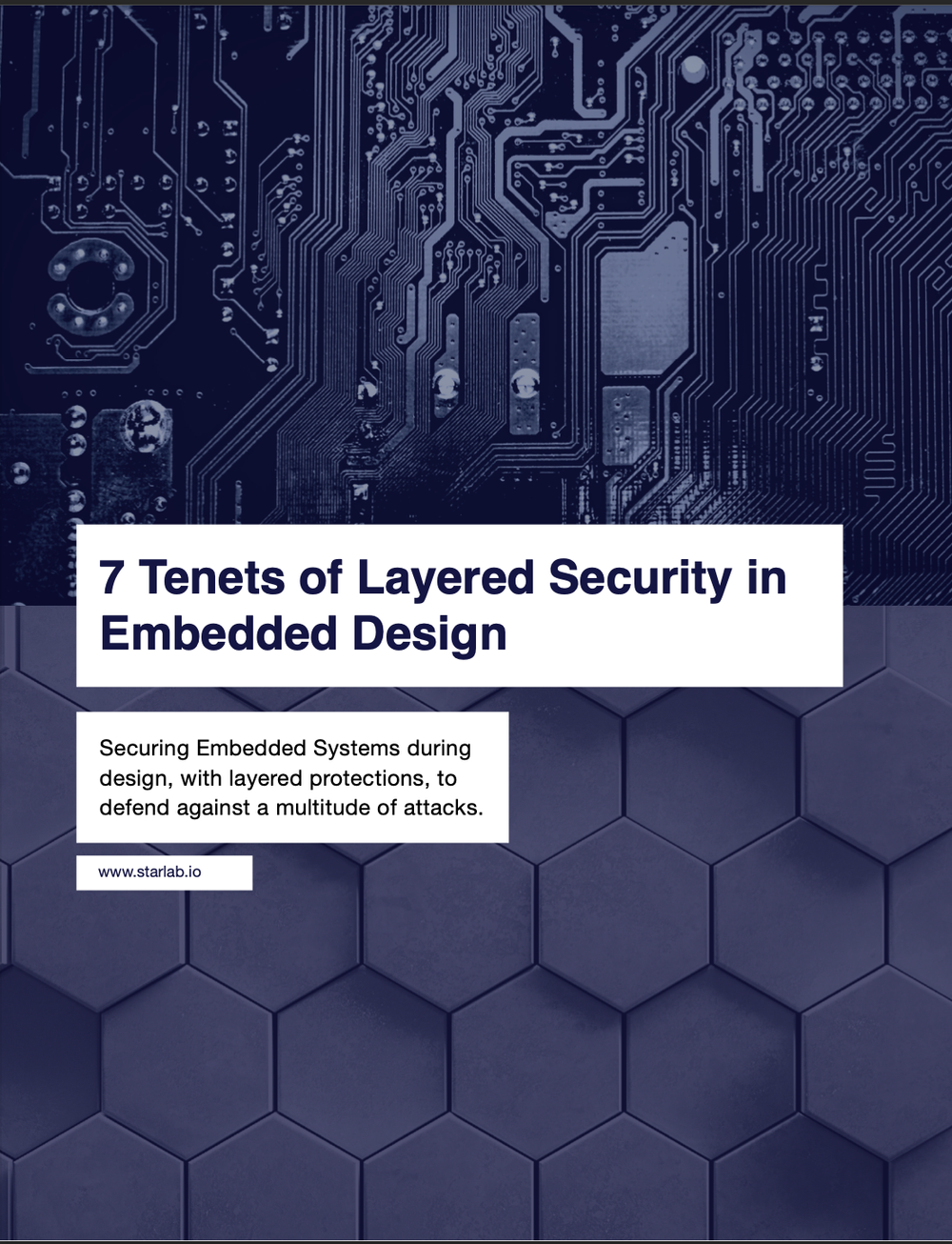 7 Tenets of Layered Security in Embedded Design