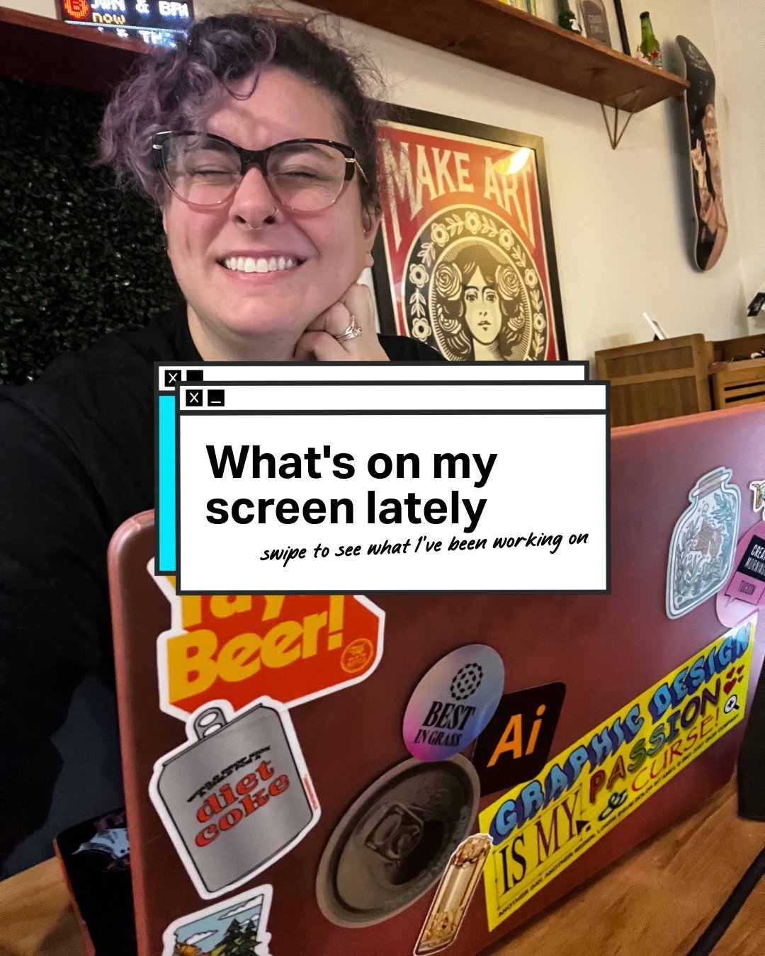 A lil peek into what I've been working on lately.

It's been a little extra hectic the last 2 weeks with work and traveling. But I've been able to wrap up some projects, start new ones, and of course all the rounds of edits in between. 

What are you