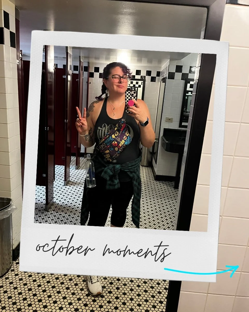 I swear I blinked and October is over. 

October was a busy one for me this year. I didn't mean to have so much planned but that's what ended up happening. 
✨ I turned 35 🎂 
✨ Andy and I celebrated my birthday early with a weekend in Denver and surv