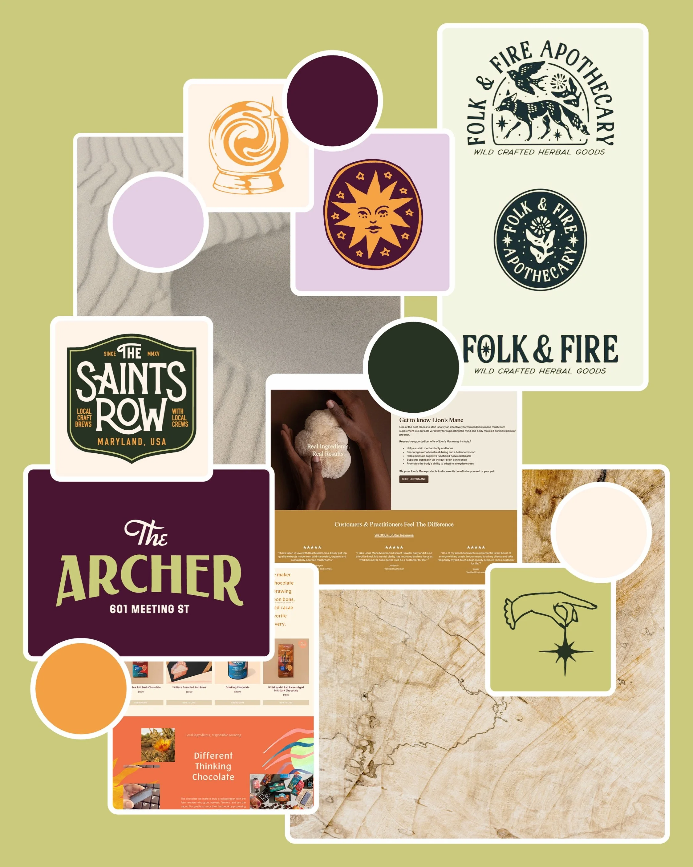 I would argue that mood boards are the most important step in a design project.

This sets the visual vibe for everything. So I always start a new project with putting together some mood boards and making sure my client and I are aligned before movin