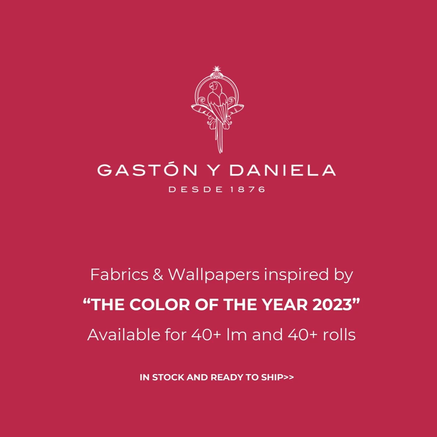 Tissus de chez Gaston et Daniela