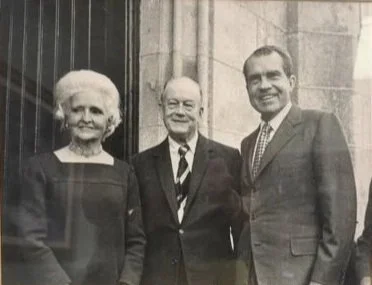 Alma, Bernard and President Richard Nixon
