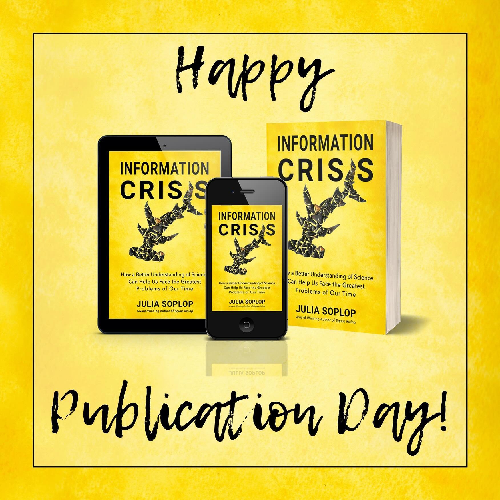 Happy Publication Day, Information Crisis!

I&rsquo;m thrilled to announce that it&rsquo;s now (supposedly) available wherever books are sold. 

We kicked off the celebration early with lots of college friends who were in town this weekend for our 20
