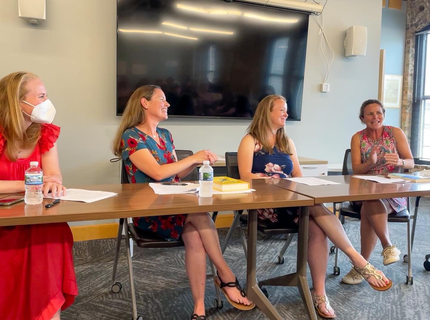 Storms were raging outside. But inside @openbookmn in Minneapolis? We were dissecting and celebrating the years of editorial collaboration that resulted in the publications of &ldquo;Wellspring&rdquo; and &ldquo;Information Crisis.&rdquo;

Despite th