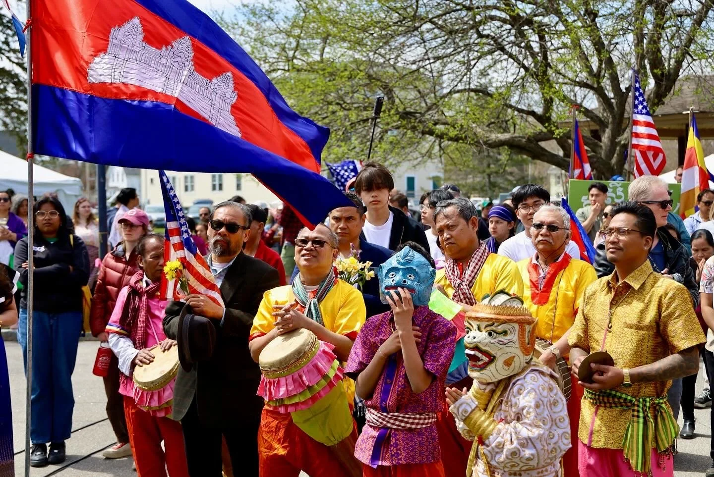 Watt Samaki Temple in the Parade