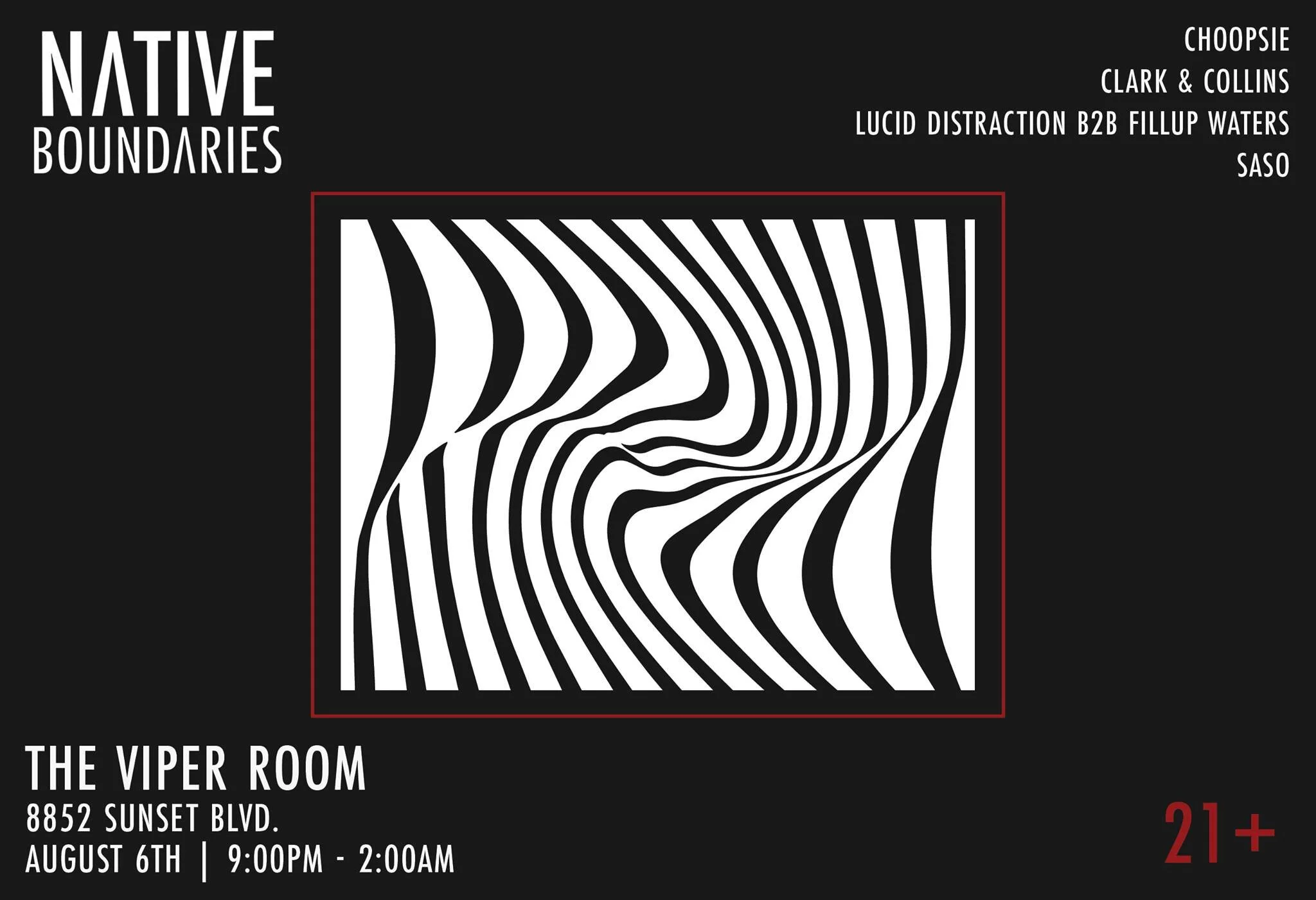 Viper Room 8/6 Takeover Feat. Fillup Waters & Jar