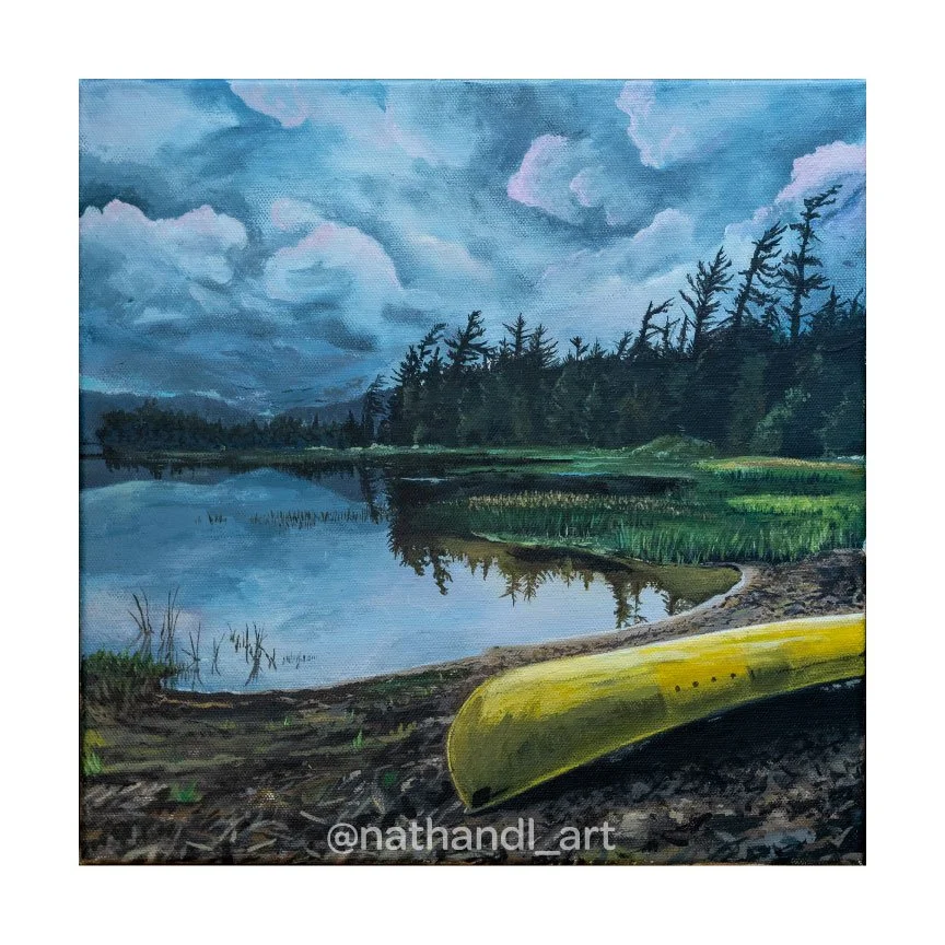 lake lila - digital print