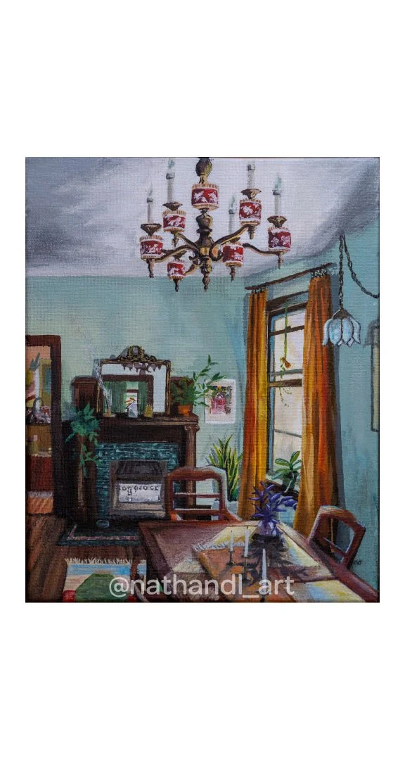 dining room - digital print