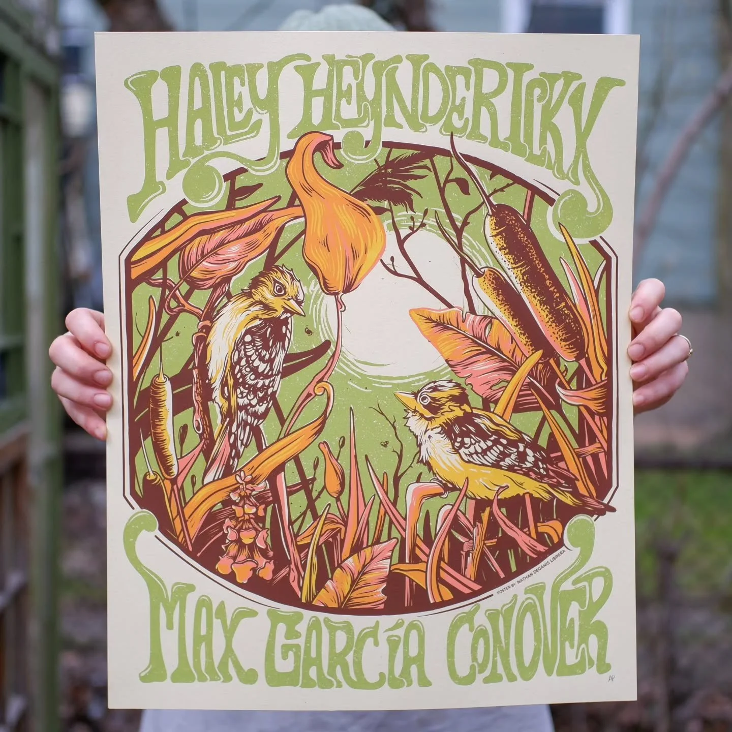 Very honored to create this poster for last nights show at Babevilles 9th ward. Thank you Haley and Max and team for collaborating on this special project✨️
The newest album is truly a masterpiece. Grab a poster at one of their upcoming shows. I also