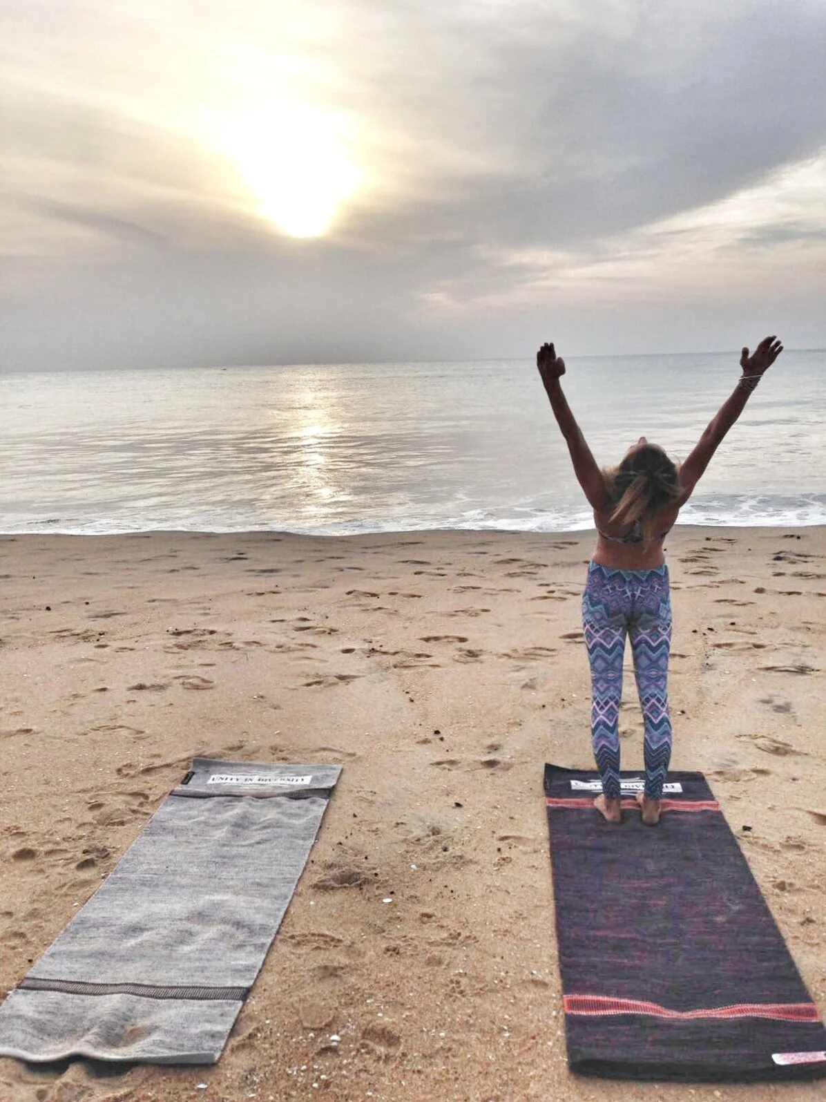 katie-sun-salutation-on-beach-sri-lanka