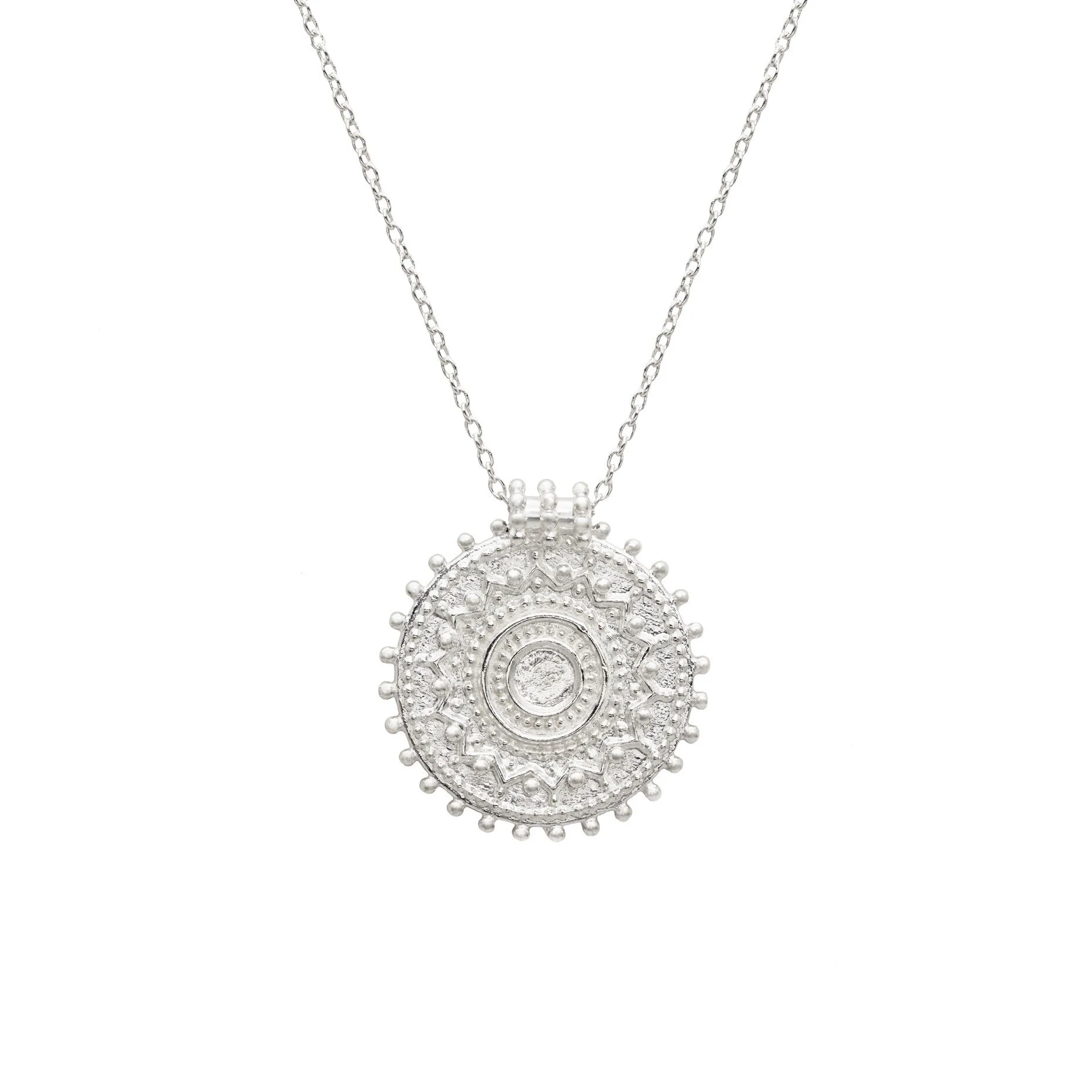 Surya Pendant Silver — Loft \u0026 Daughter