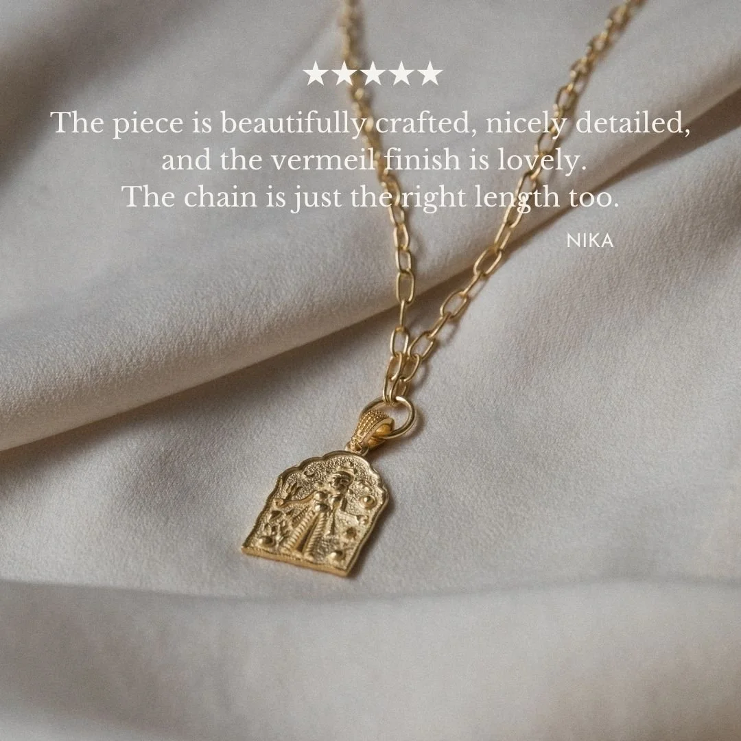 Kali Amulet Pendant Gold — Loft \u0026 Daughter