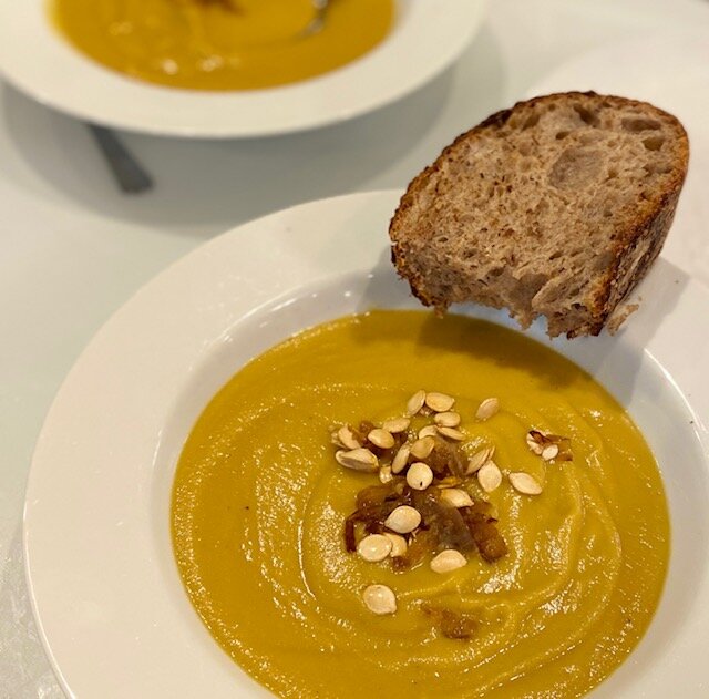 Make This South End Plate: Delicata Squash Soup