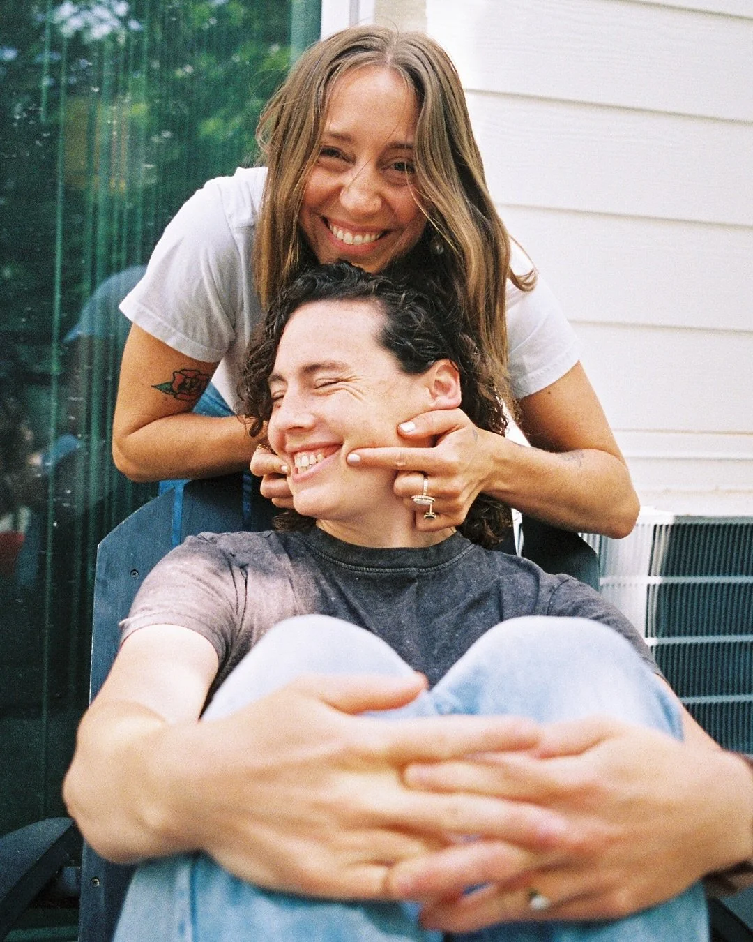 Mia + Devin at home 🐈🏠💕