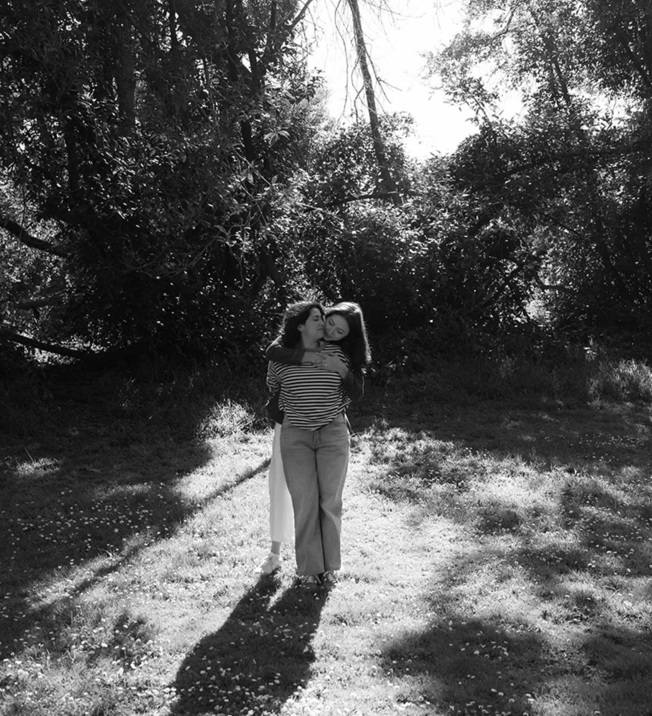 Amy &amp; Ariana being cute in Golden Gate Park. ✨🌸🎞️