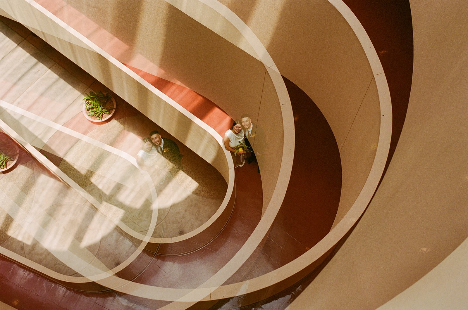 A Film-Forward Elopement at the Marin Civic Center