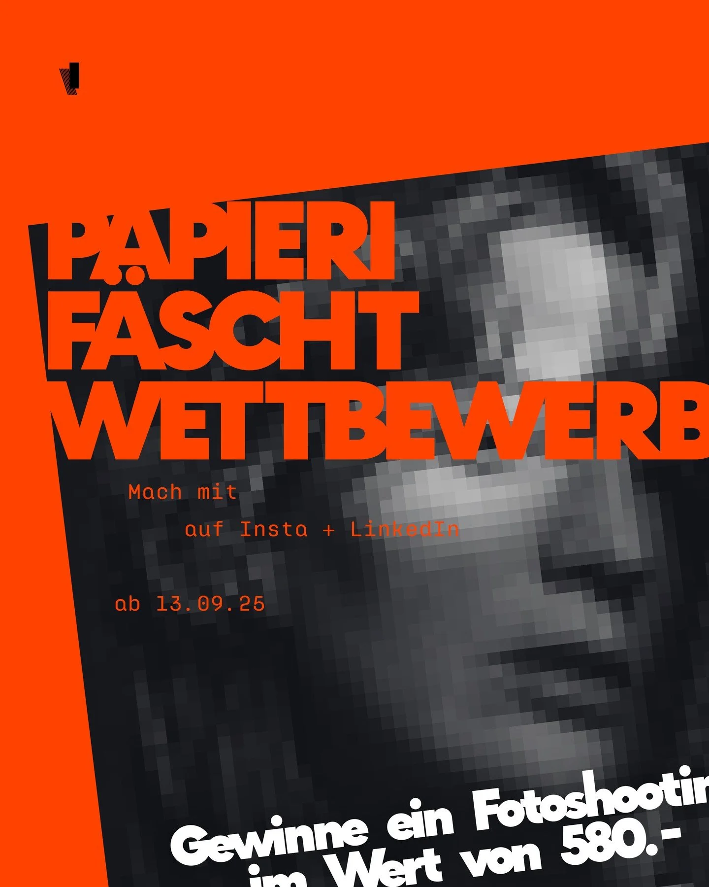 Gewinne ein Fotoshooting im Wert von 580.-

ab 13.09.25 am Papieri-F&auml;scht und online!

#PapieriCham #VomPapierzumQuartier