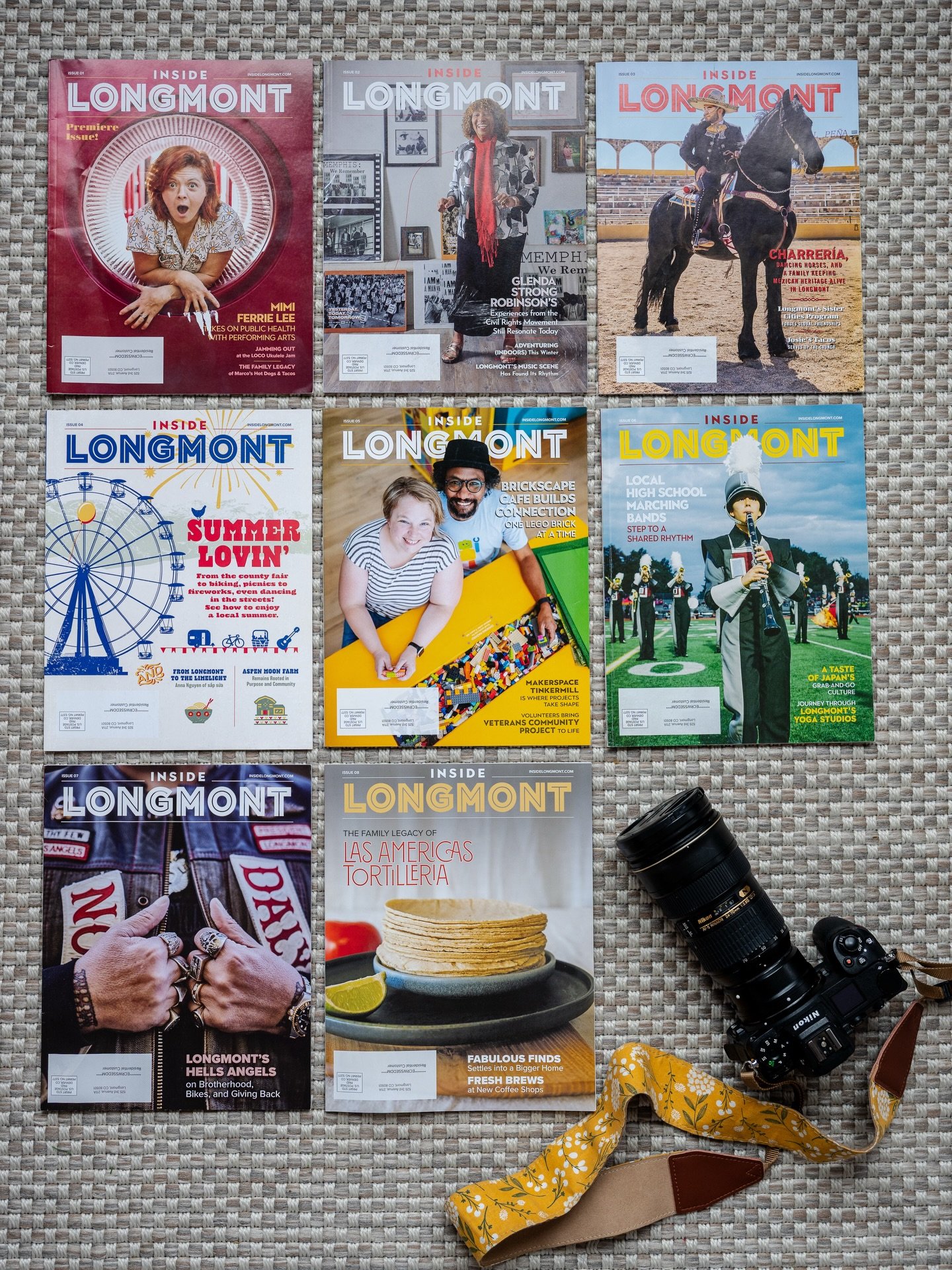 We love celebrating all of the amazing businesses in our community! So when @insidelongmont asked us to partner with them on a special section called &lsquo;Inside Business&rsquo;, for their new magazine, we jumped at the opportunity. Eight Issues la