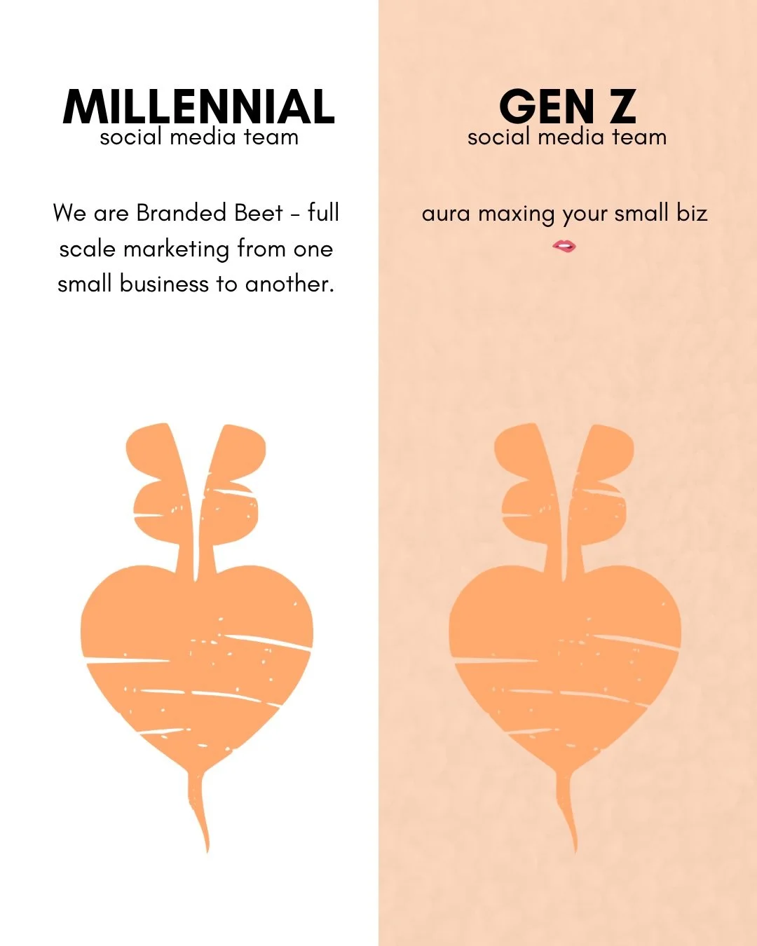 Three generations working on your content means all your bases are covered!