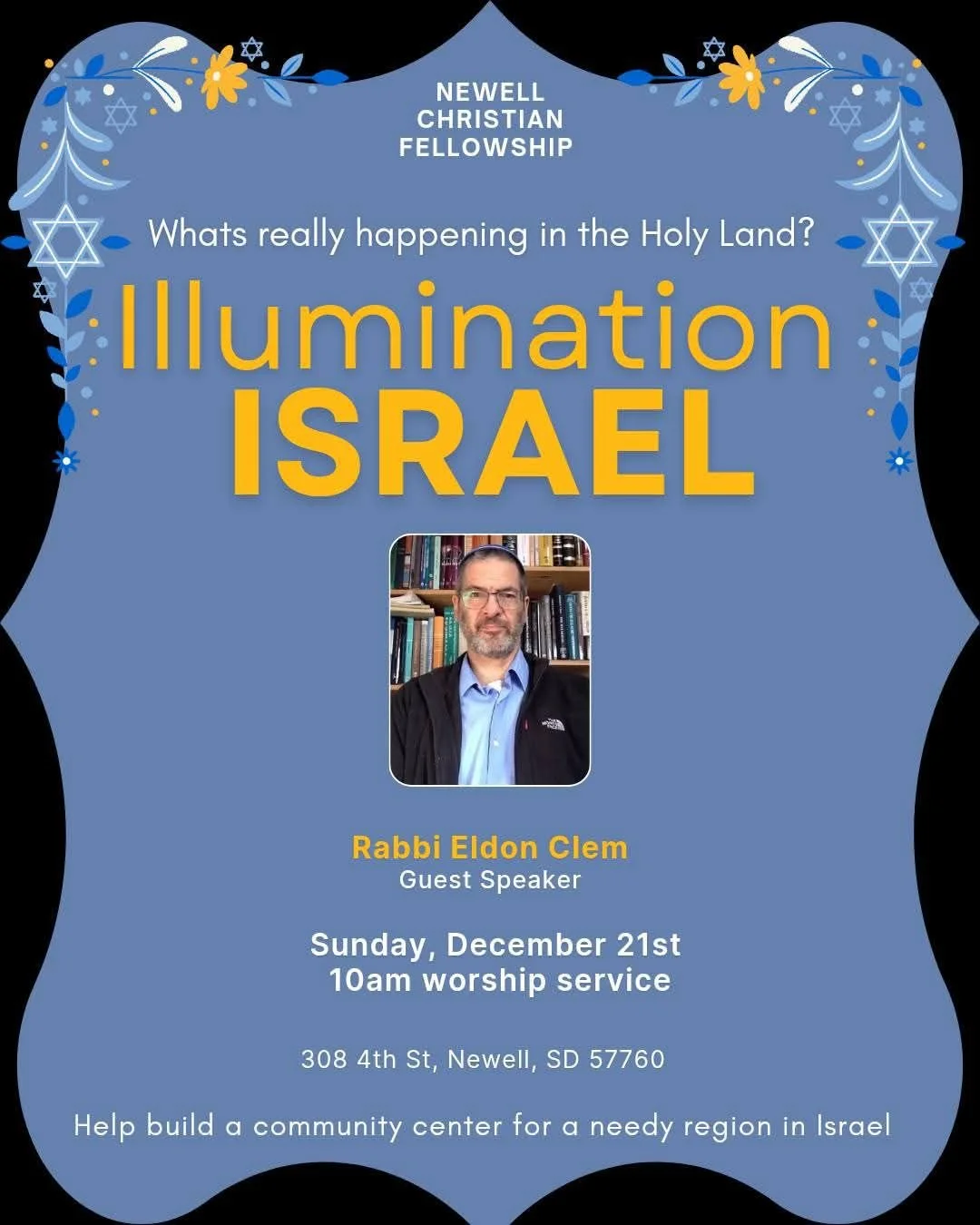 Dr. Rabbi Eldon Clem - Guest Speaker 