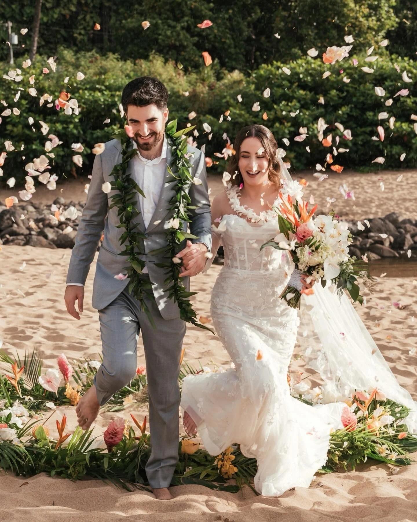 &ldquo;Ikaika was truly everything we could&rsquo;ve hoped for in a wedding photographer and more! He was kind and calming and made us feel completely at ease. He knew all the perfect spots and guided us naturally through poses. Our ceremony on Tunne