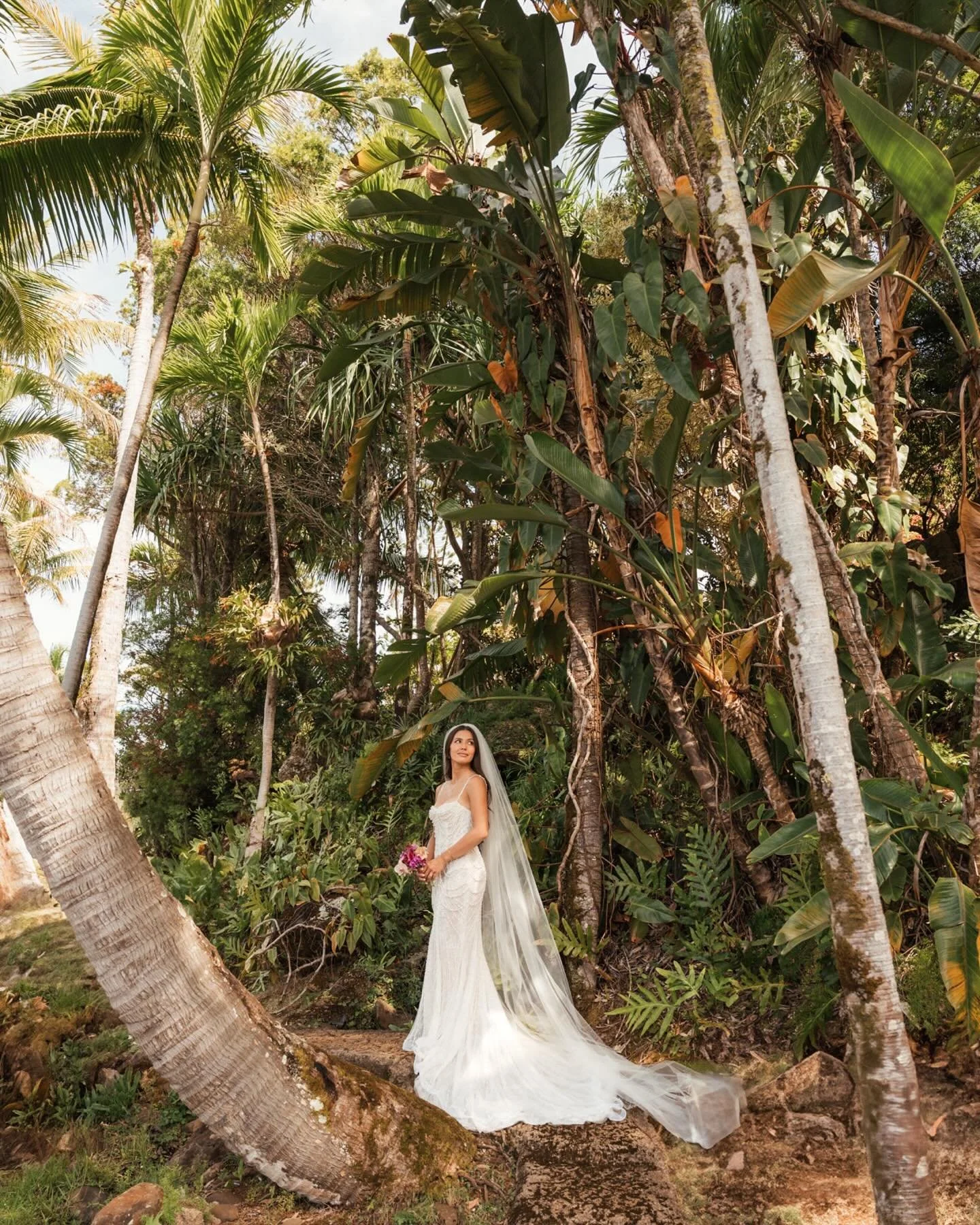 Stepping into the Na Aina Kai Botanical Garden always feels like entering a beautiful, secluded world. Capturing genuine emotion and lifelong memories made here, set against the garden&rsquo;s lush, vibrant beauty, is always a pleasure to be a part o