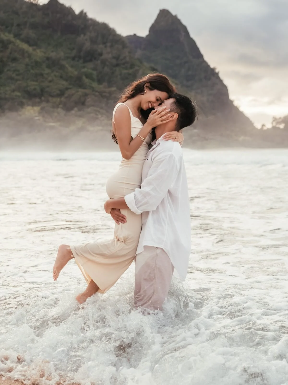 From a quiet beach walk to a life-changing question&mdash;this moment was pure magic. So honored to witness and capture the beginning of your forever on the North Shore of Kauai 🙌🏽