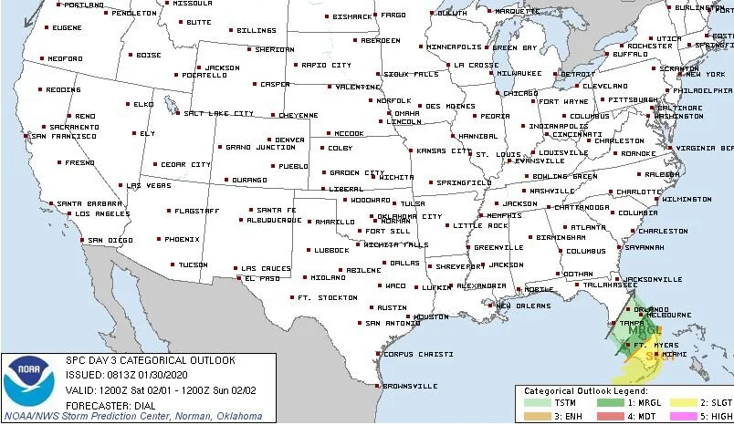 Some Storms Possible for South Florida