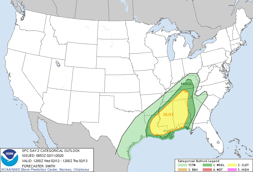 More rain Tuesday, Storms Wednesday